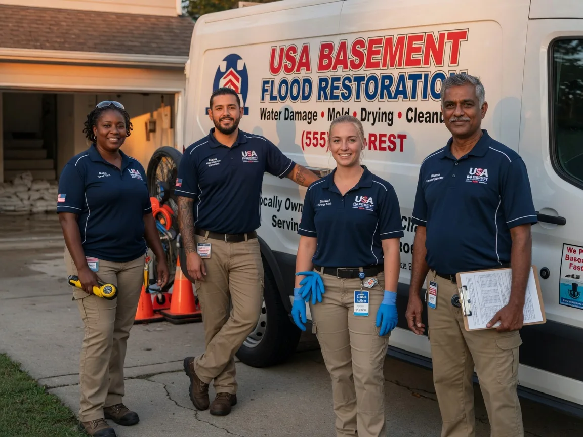 Basement Flood Cleanup company in Fredericksburg, IN